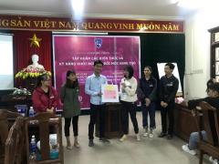Tập huấn các kiến thức và kỹ năng về khởi nghiệp, đổi mới sáng tạo cho sinh viên Nhà trường